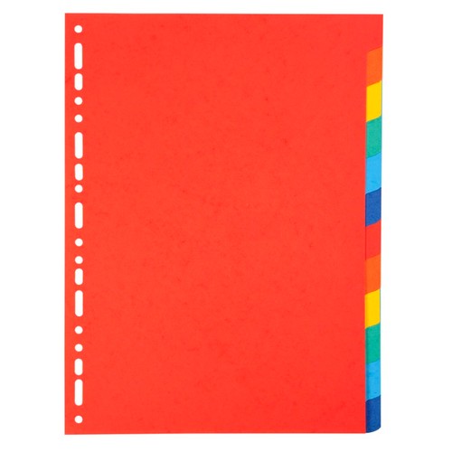 EXACOMPTA Separadors multiperforats per a carpesà A4