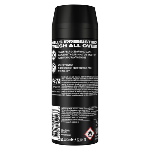 AXE Desodorant Black en esprai