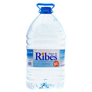 Agua mineral natural garrafa 8 L