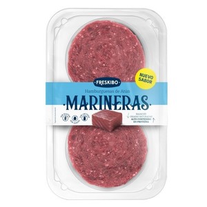 Imagen de MARINERAS FRESKIBO Hamburguesa de tonyina en safata de 2 unitats