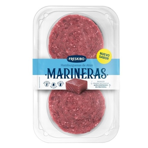 MARINERAS FRESKIBO Hamburguesa de tonyina d'aleta groga