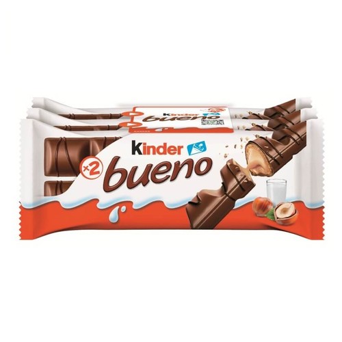 KINDER BUENO Barretes xocolata amb llet farcides
