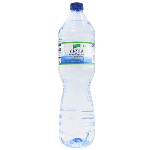 BONPREU Aigua mineral natural 1,5 L