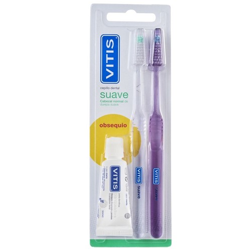 VITIS Raspalls de dents suaus i dentifrici