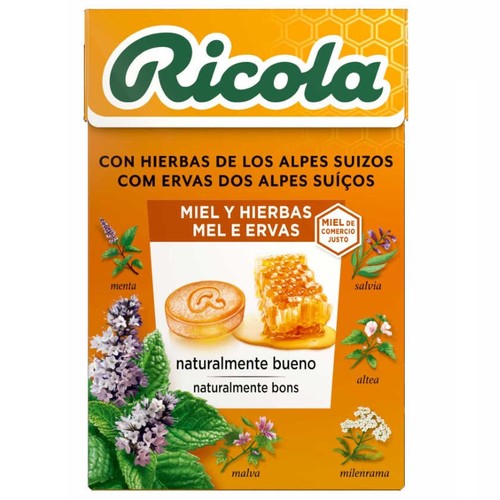 RICOLA Caramels de mel i herbes