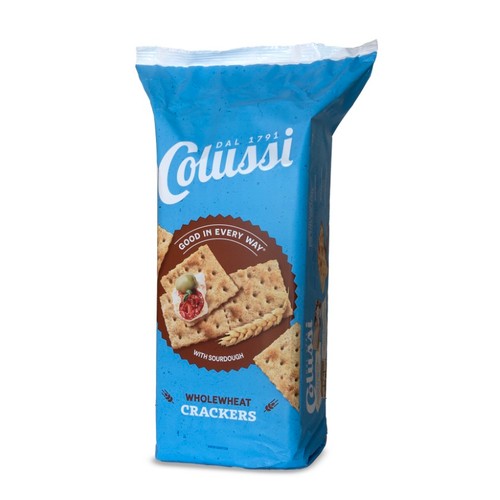 COLUSSI Crackers salats integrals