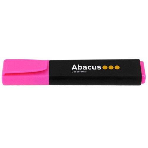 ABACUS Retolador fluorescent de color rosa