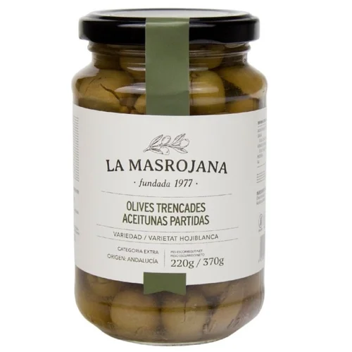 Aceitunas gazpachas aliñadas