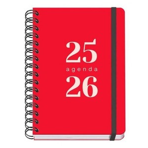 Imagen de DOHE Agenda escolar setm/vista cast 25/26 vermell