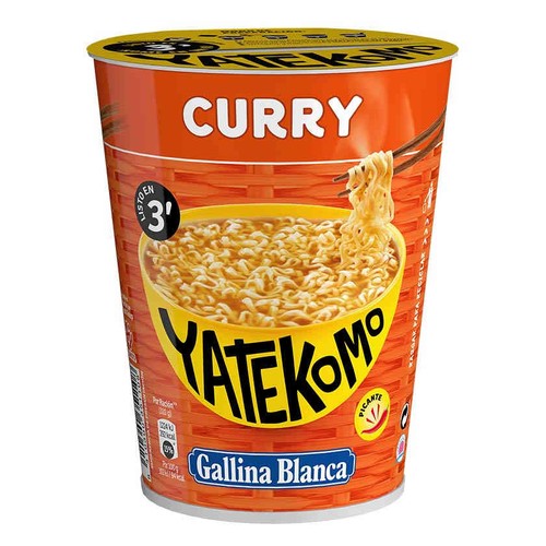 YATEKOMO Fideus orientals al curri
