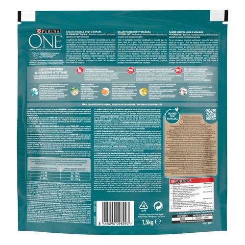 PURINA ONE Menjar de salmó per a gat esterilitzat