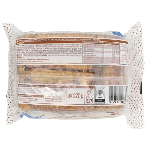 BONPREU Barretes amb cereals i trossets de xocolata