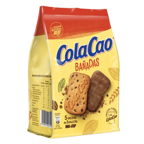 COLACAO Galetes de xocolata banyades amb ColaCao
