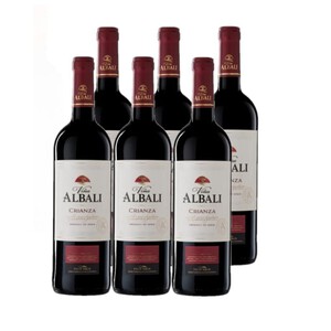 ALBALI Caixa de vi negre Valdepeñas criança