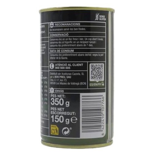BONPREU Olives farcides d'anxova extra