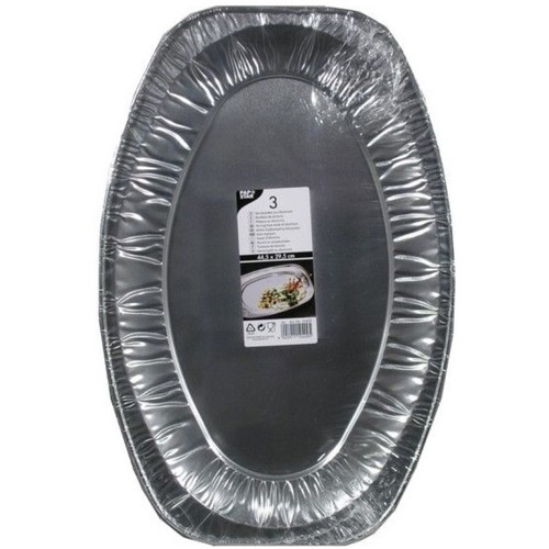 PAPSTAR Plat de servei alumini 44,5 cm