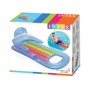 Imagen de INTEX Matalàs inflable amb respatller de 1,60 x 85 cm