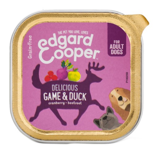 EDGARD & COOPER Menjar humit amb cèrvol i ànec per a gos