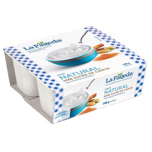 Imagen de LA FAGEDA Iogurt natural amb sucre de canya