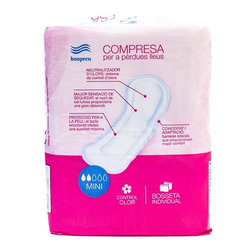BONPREU Compresa per a pèrdues lleus