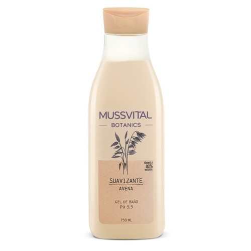 MUSSVITAL BOTANICS Gel de bany civada