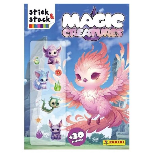 ED. PANINI Llibre Stick&Stack Magical Creatures
