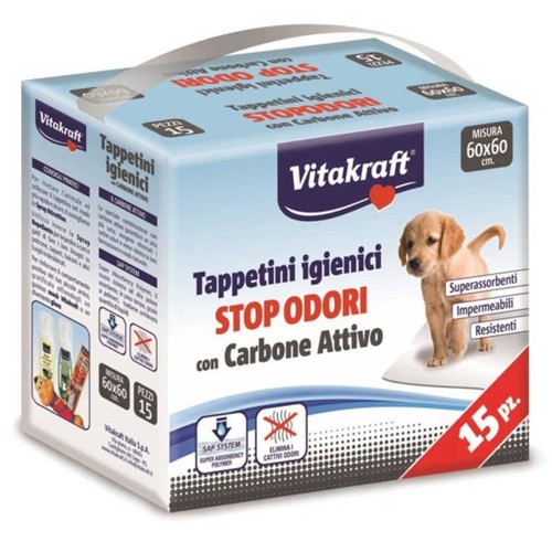 VITAKRAFT Empapadors amb carbó per a gos