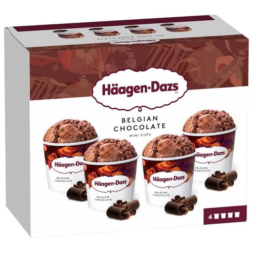 HÄAGEN-DAZS Gelat de xocolata belga