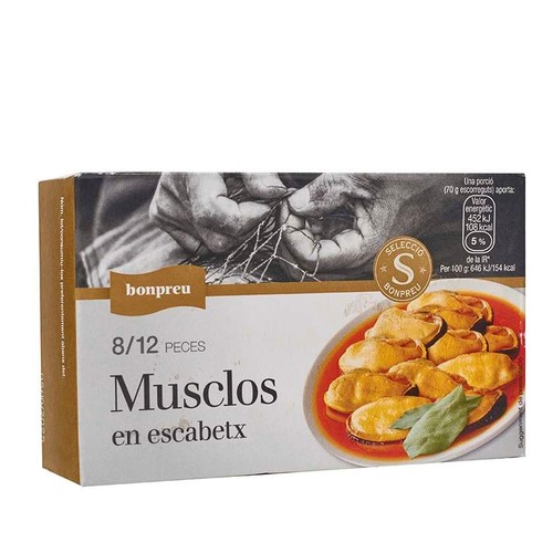 BONPREU Musclos en escabetx
