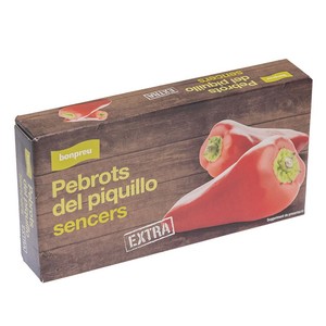 Imagen de BONPREU Pebrot del piquillo sencer extra