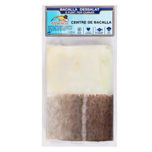 Lomo de bacalao desalado