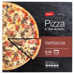 Imagen de BONPREU Pizza al forn de pedra de barbacoa