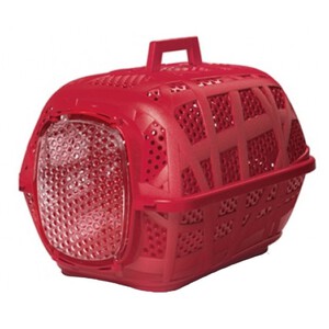 Imagen de SANDIMAS Transportin per a gos color vermell