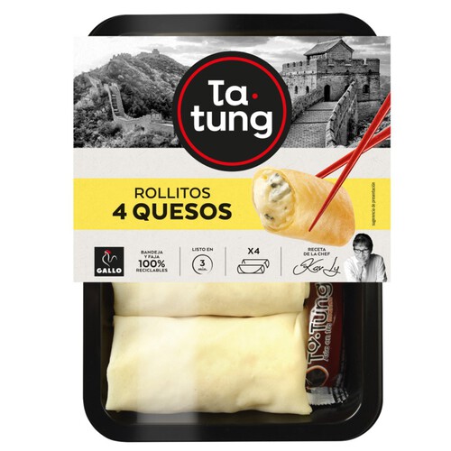 TA-TUNG Rotllets quatre formatges