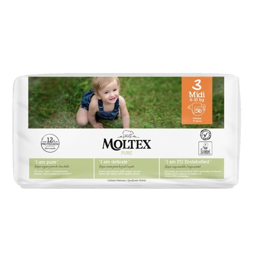 MOLTEX Bolquers pure eco T3 4-10kg