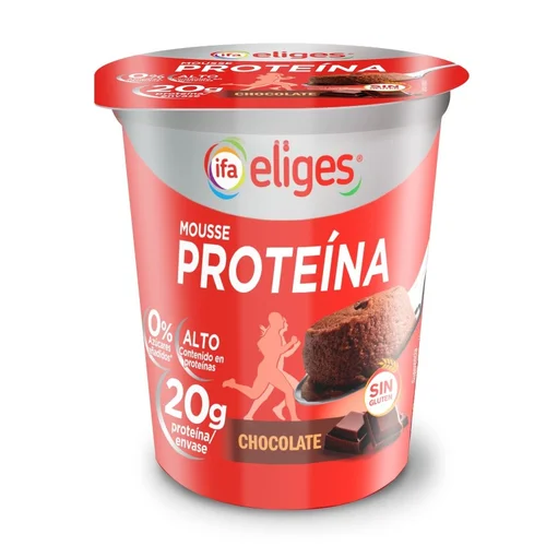 Postre proteico de arándanos
