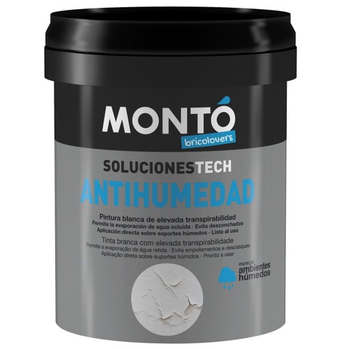 MONTO Pintura blanca antihumitat