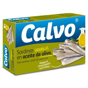 Imagen de CALVO Sardines petites en oli d'oliva