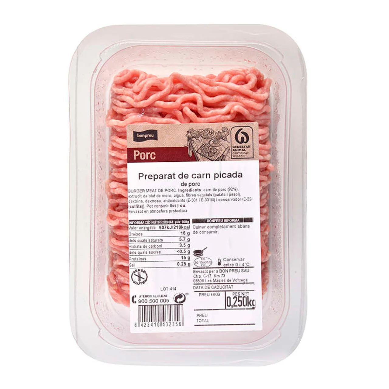 BONPREU Preparado de cerdo