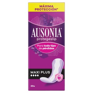 AUSONIA Protector íntim maxi plus 20 ud