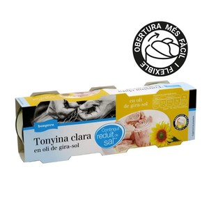 Imagen de BONPREU Tonyina clara en oli de gira-sol baixa en sal