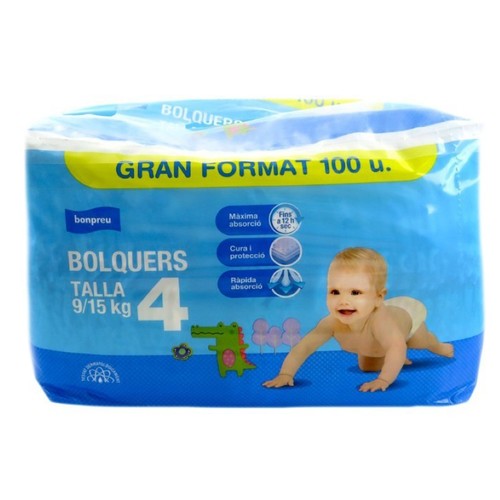 BONPREU Bolquers T4 (9-15 kg)