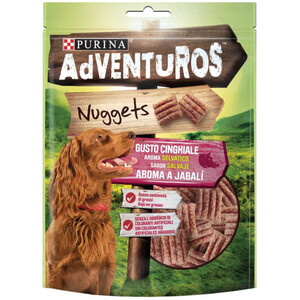 ADVENTUROS Nuggets amb aroma de senglar per a gos