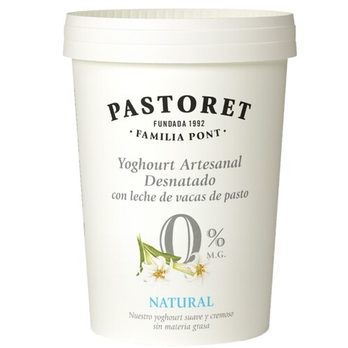 EL PASTORET Iogurt artesà natural desnatat