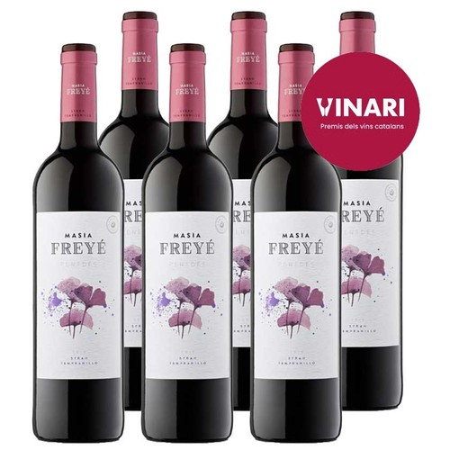 MASIA FREYE Caixa de vi negre DO Penedès ecològic Km0