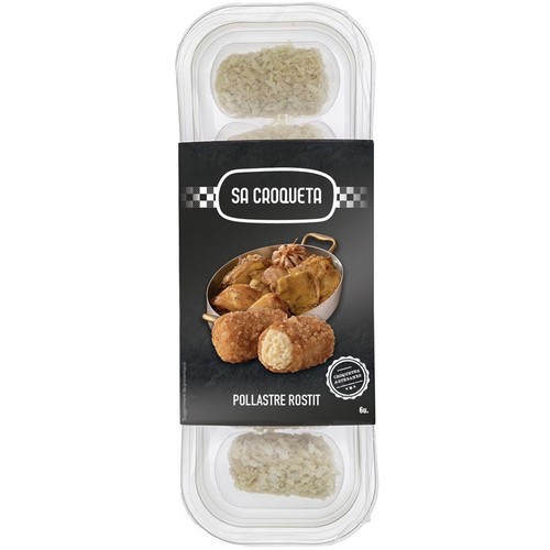SA CROQUETA Croquetes de pollastre rostit