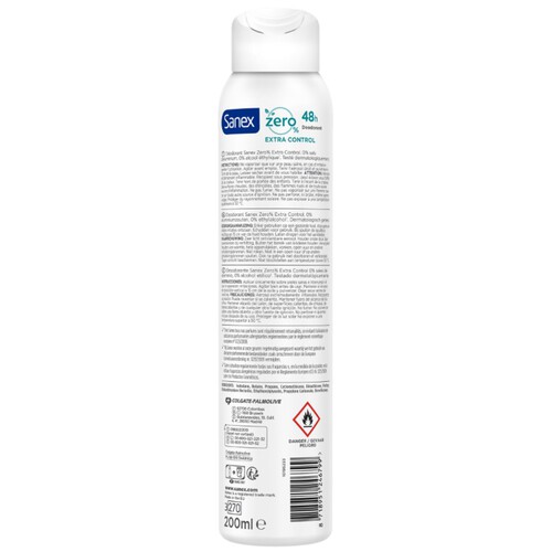 SANEX Desodorant Zero % en esprai