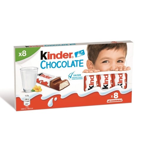 KINDER CHOCOLATE Barretes de xocolata amb llet