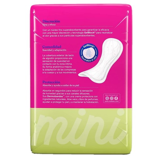 INDASEC Compresa mini per a incontinència