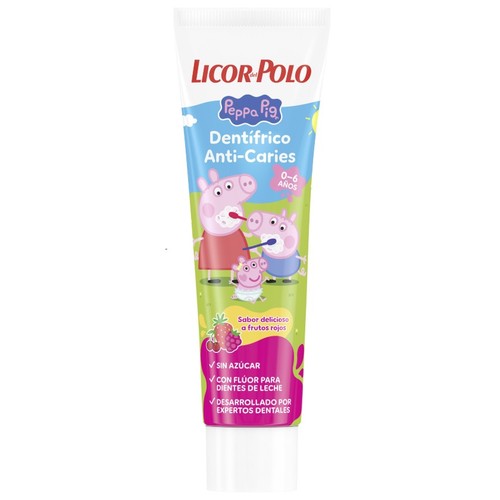 LICOR DEL POLO Dentifrici Peppa Pig 0-6 anys